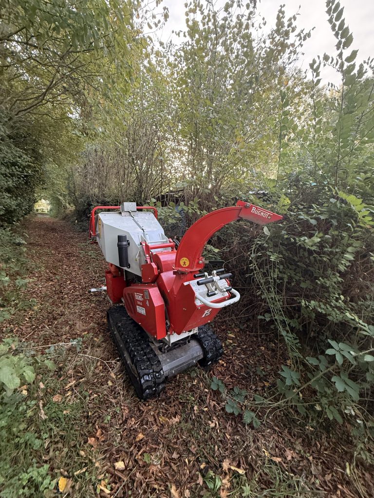 Installation de broyeur mobile à Bourg-Achard